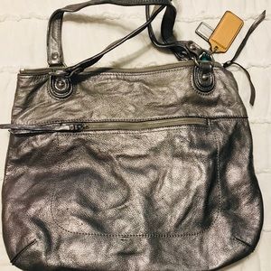 Large Leather Coach Bag